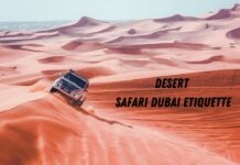 Desert Safari Dubai Etiquette