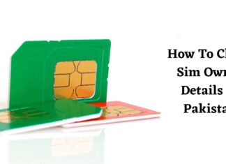 Sim Owner Details In Pakistan | How To Check How To Check Sim Owner Details In Pakistan
