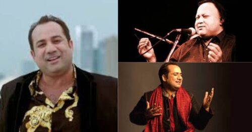 Nusrat Fateh Ali Khan and Rahat Fateh Ali Khan